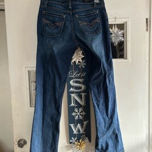 2015 Harley Davidson vintage women’s Sz 8 bootcut Stretch Denim Jeans NWoutTags
